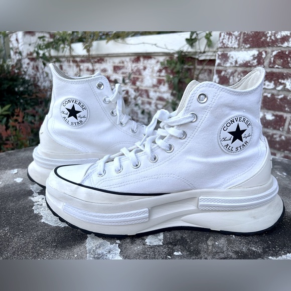 Converse Mens Sz 9 Womns Sz 10.5 A00868C Run Star Legacy CX Unisex Sneaker White - Picture 1 of 16